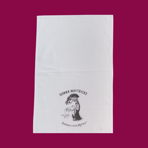 DONNA MAYTRICKS' - (waffle cloth) Tea Towel