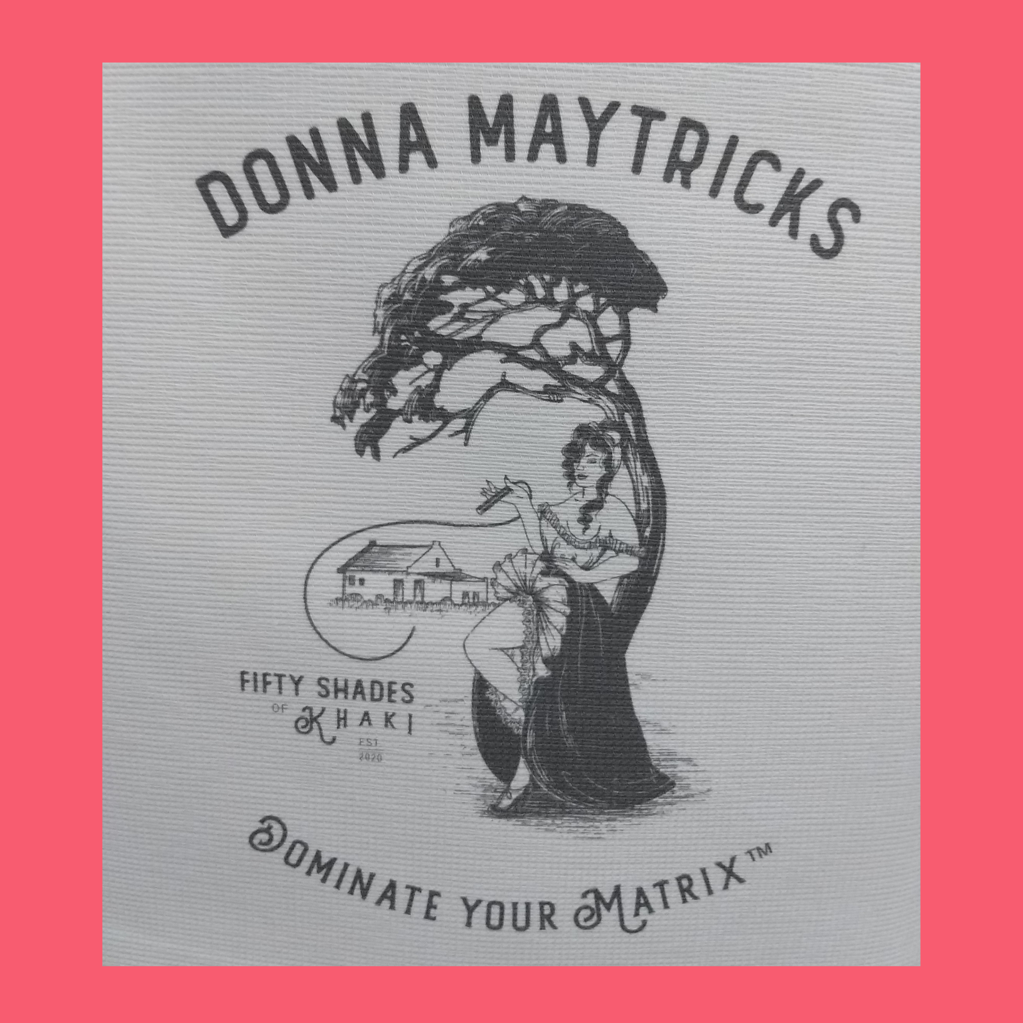 'DOMINATE YOUR MATRIX' - DONNA MAYTRICK Tote Shopping Bag