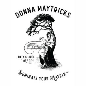 'DOMINATE YOUR MATRIX' - DONNA MAYTRICK Tote Shopping Bag